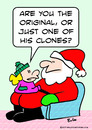 Cartoon: clones santa claus christmas (small) by rmay tagged clones santa claus christmas