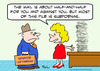 Cartoon: congress subpoenas mail senator (small) by rmay tagged congress,subpoenas,mail,senator