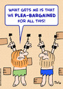 Cartoon: dungeon plea-bargained prisoners (small) by rmay tagged dungeon,plea,bargained,prisoners