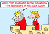 Cartoon: eating economy king (small) by rmay tagged eating,economy,king