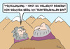 Cartoon: fell fall off mountain guru (small) by rmay tagged fell,fall,off,mountain,guru