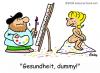 Cartoon: Gesundheit Dummy (small) by rmay tagged gesundheit,dummy