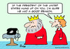 Cartoon: good reason king president (small) by rmay tagged good,reason,king,president