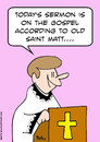 Cartoon: gospel old saint matt (small) by rmay tagged gospel,old,saint,matt