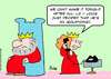 Cartoon: isolationist king queen (small) by rmay tagged isolationist,king,queen