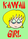 Cartoon: kawaii girl (small) by rmay tagged kawaii,girl