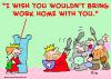 Cartoon: king queen work home battle (small) by rmay tagged king,queen,work,home,battle