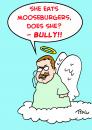 Cartoon: MOOSEBURGERS (small) by rmay tagged palin,sarah,teddy,roosevelt,mooseburgers,mccain