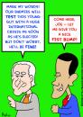 Cartoon: OBAMA BIDEN FIST BUMP (small) by rmay tagged obama biden fist bump