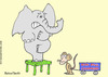 Cartoon: Ron Paul Campaign mouse elephant (small) by rmay tagged ron,paul,campaign,mouse,elephant
