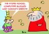 Cartoon: SCHOOL LADY GODIVA WEBSITE KING (small) by rmay tagged school,lady,godiva,website,king