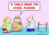 Cartoon: table near food fat waiter (small) by rmay tagged table,near,food,fat,waiter