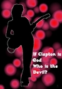 Cartoon: If Clapton is God... (small) by Curt tagged clapton god jimmy page led zeppelin gitarre gitarrist